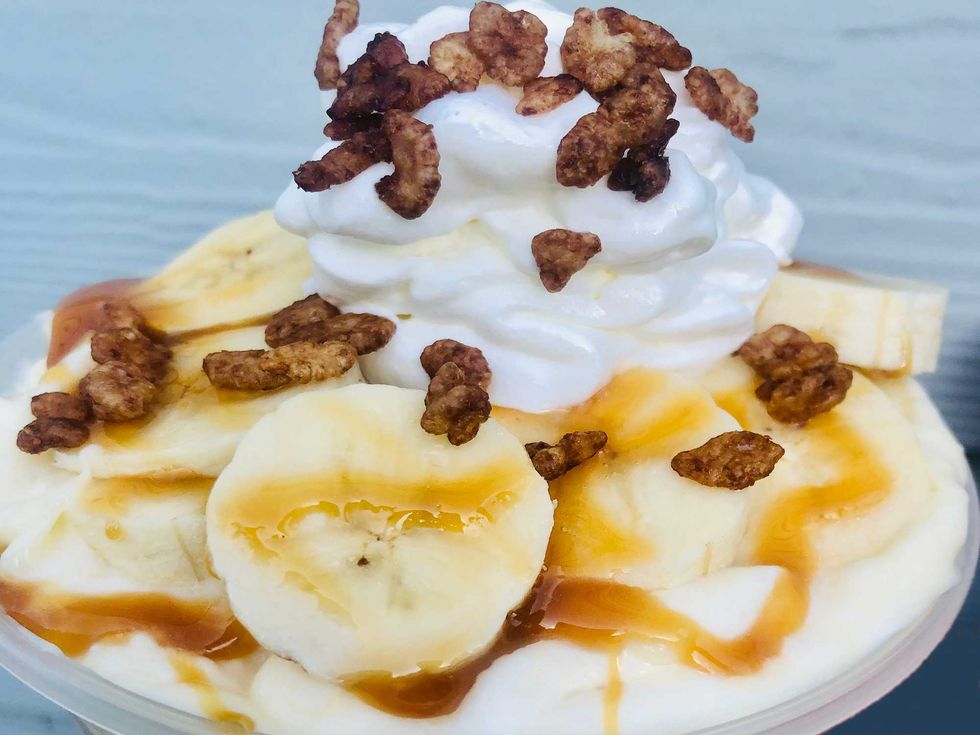 Caramelized Banana Pudding