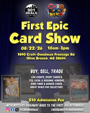 Card Nerd First Epic Card Show