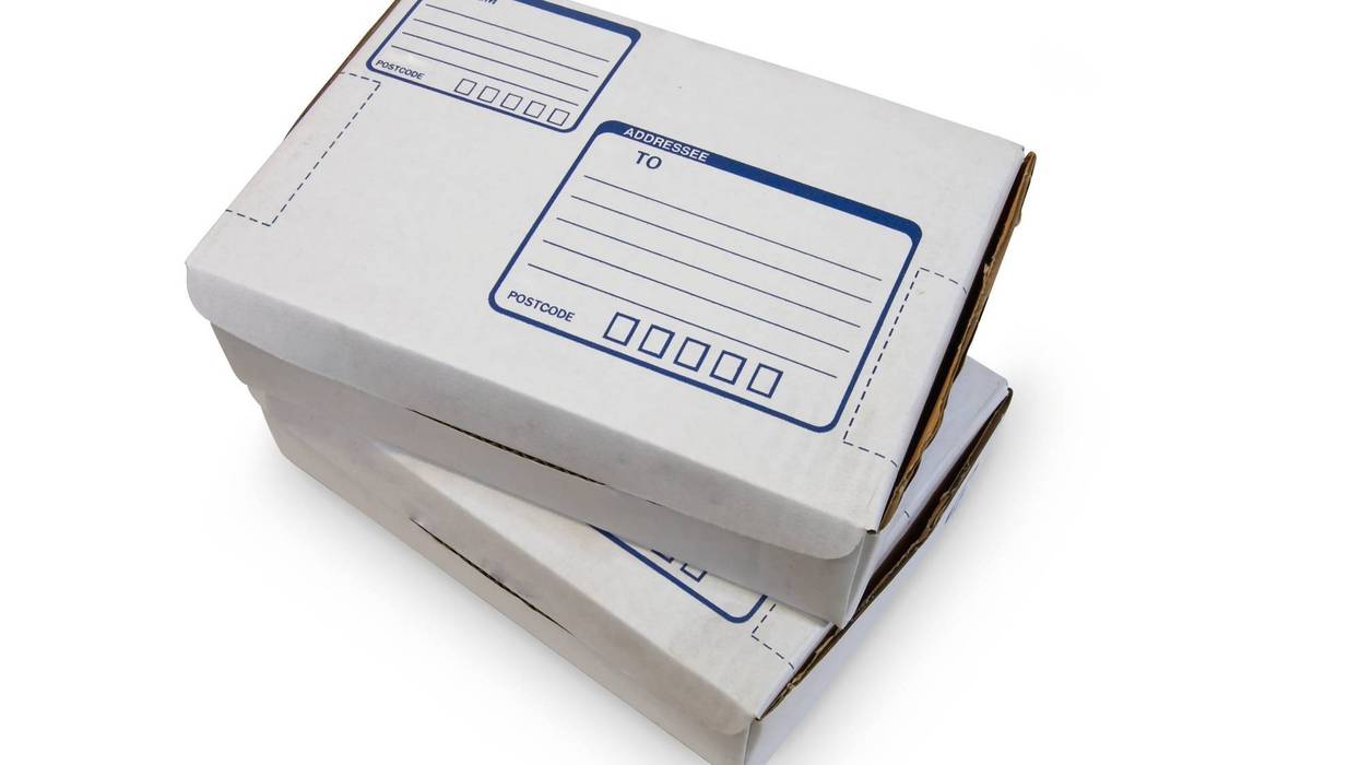 Cardboard boxes