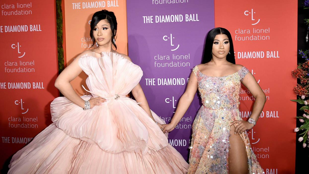 Cardi B and sister