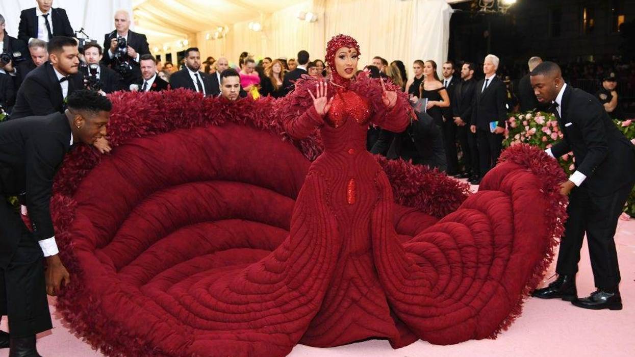 Cardi B attends The 2019 Met Gala Celebrating Camp: Notes on Fashion at Metropolitan Museum of Art on May 06, 2019 in New York City
