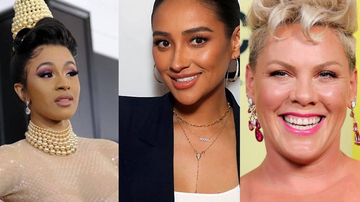 Cardi B, Shay Mitchell, Pink