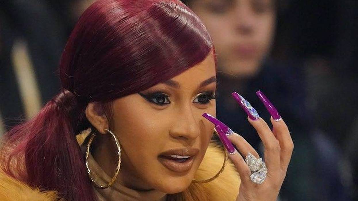 Cardi B, Sideline, NBA All Star Game