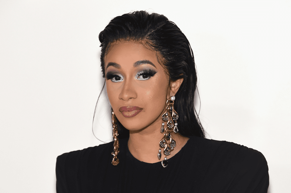 Cardi B felt threatened by Trump supporters holding flags and 'fake guns' over the weekend