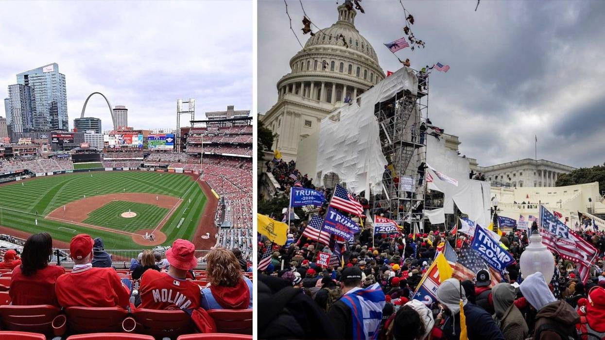 Cardinals fans, Jan. 6 riot