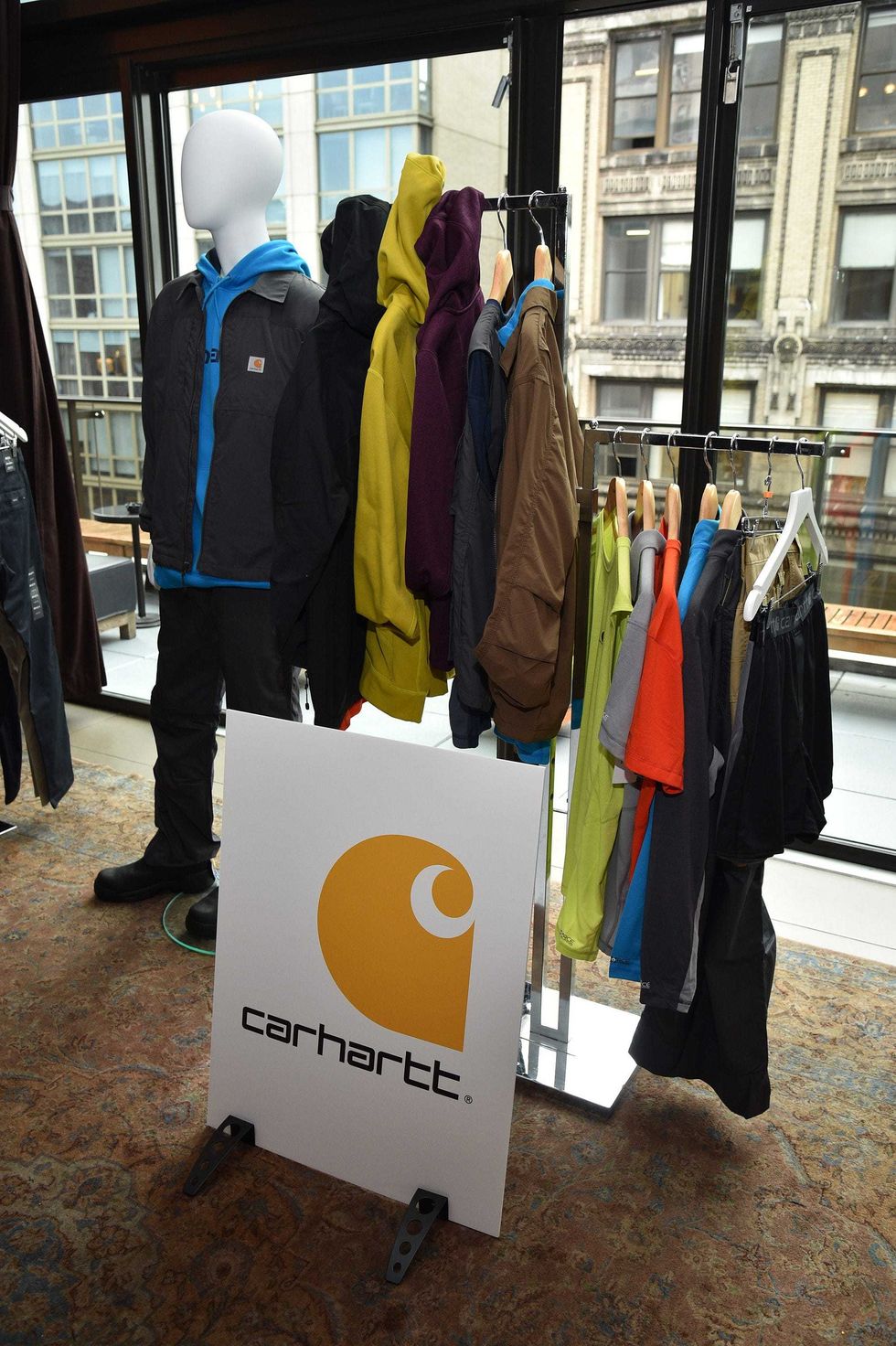 Carhartt display at store