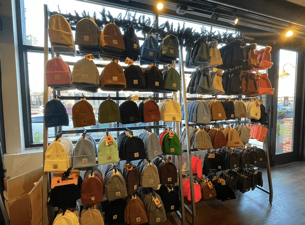 Carhartt pop up store in Midtown Detroit
