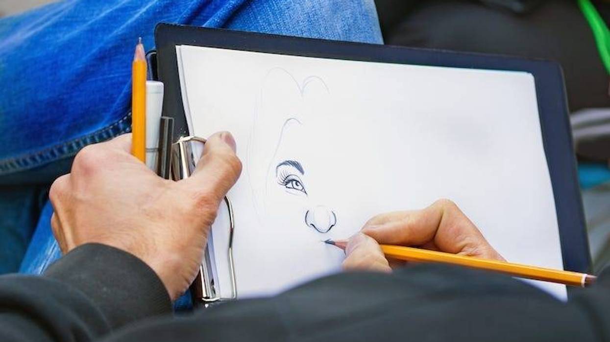 Caricature, Sketch, Artist, Drawing