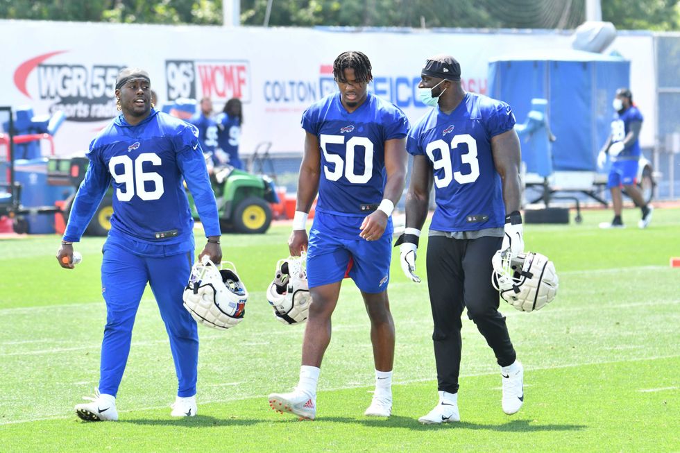Carlos "Boogie" Basham, Greg Rousseau and Efe Obada