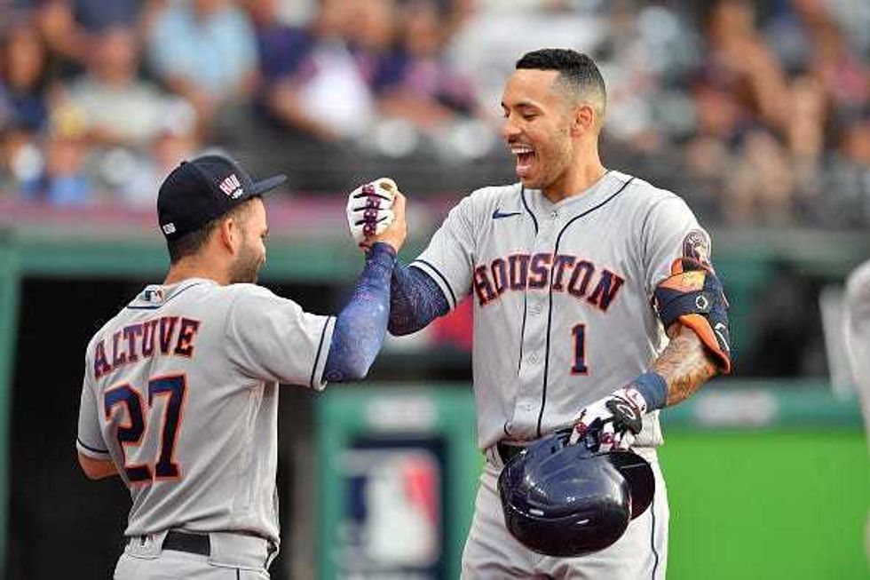 Carlos Correa and Jose Altuve