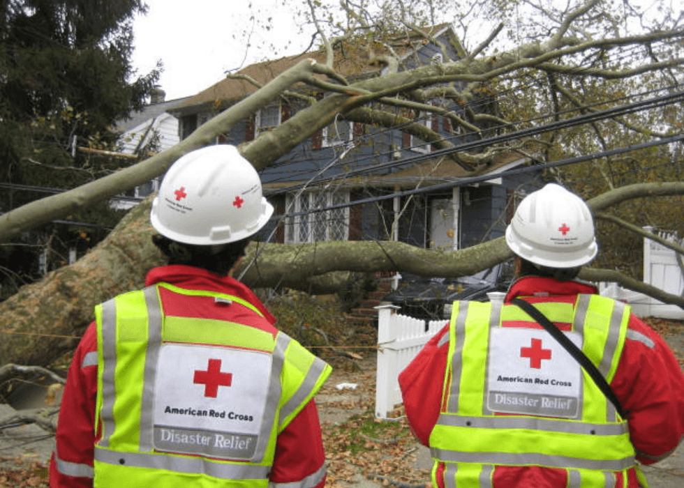 Carmela Burke and American Red Cross