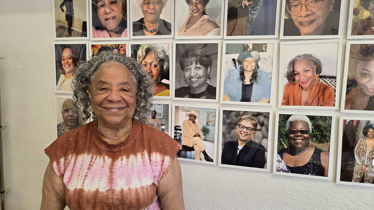 Not the flowers, but something else inside this St. Paul florist is spreading joy