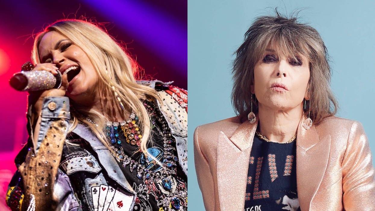 Carrie Underwood, Chrissie Hynde of The Pretenders