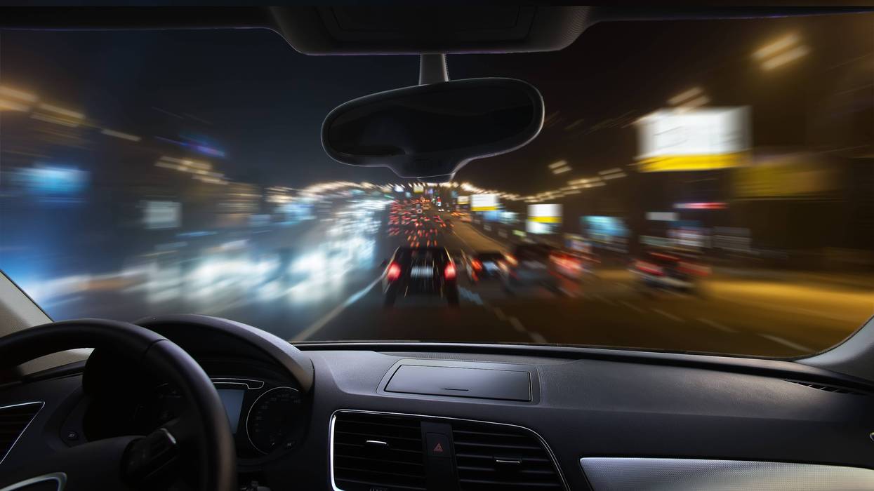 Cars driving on the highway