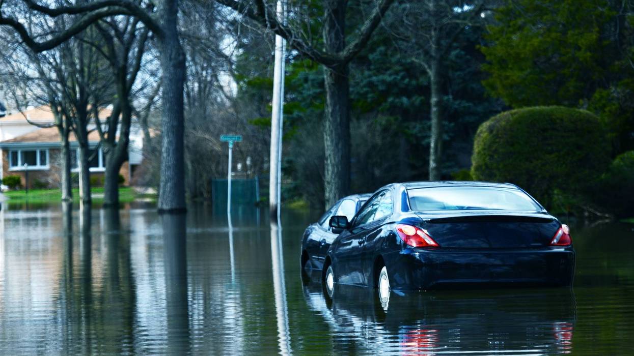 Cars in Flood Water