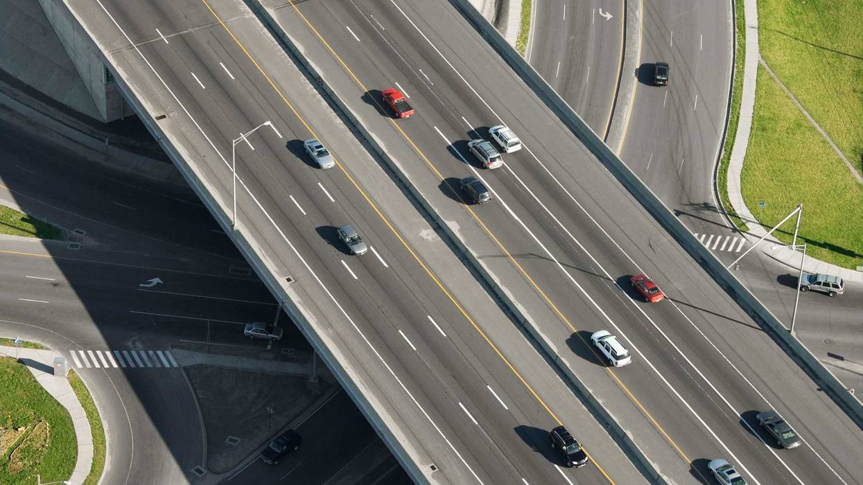 Cars on Highway