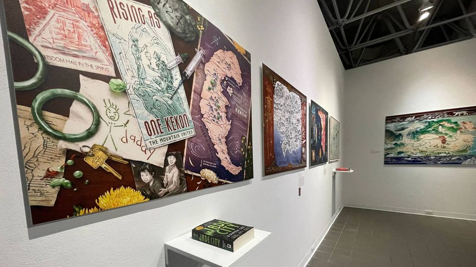 Cartographic art at Fantasy