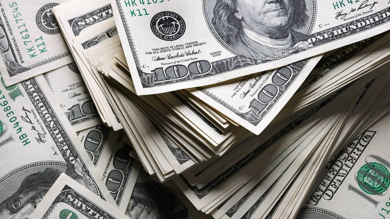 cash U.S. bills