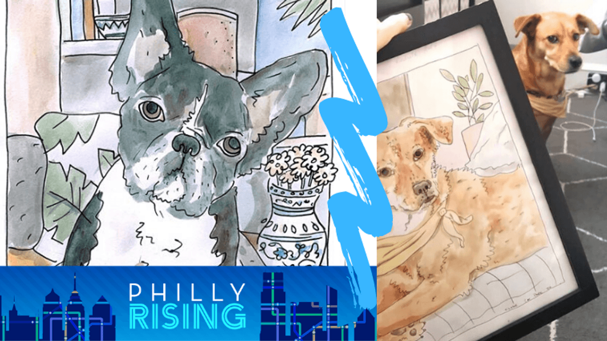 Cat Parker is creating pet portraits to raise money for social justice organizations