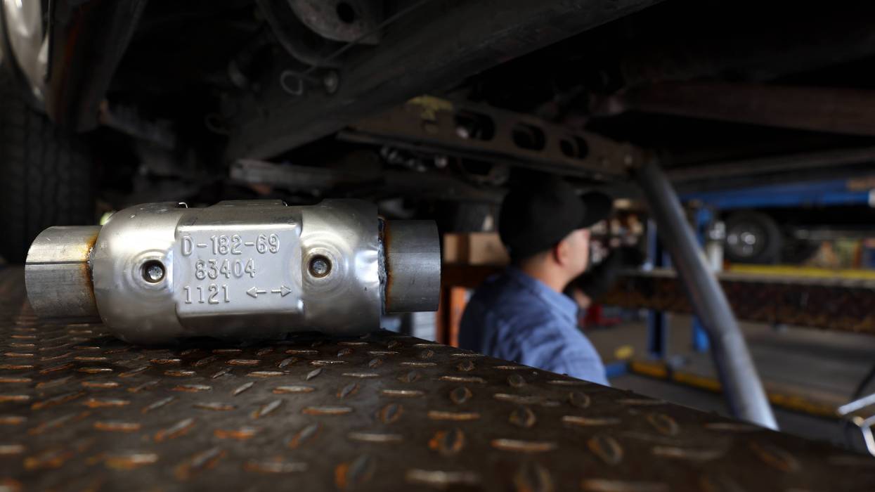 Catalytic converter thefts rising again despite a 2023 state law that put more restrictions on scrap dealers