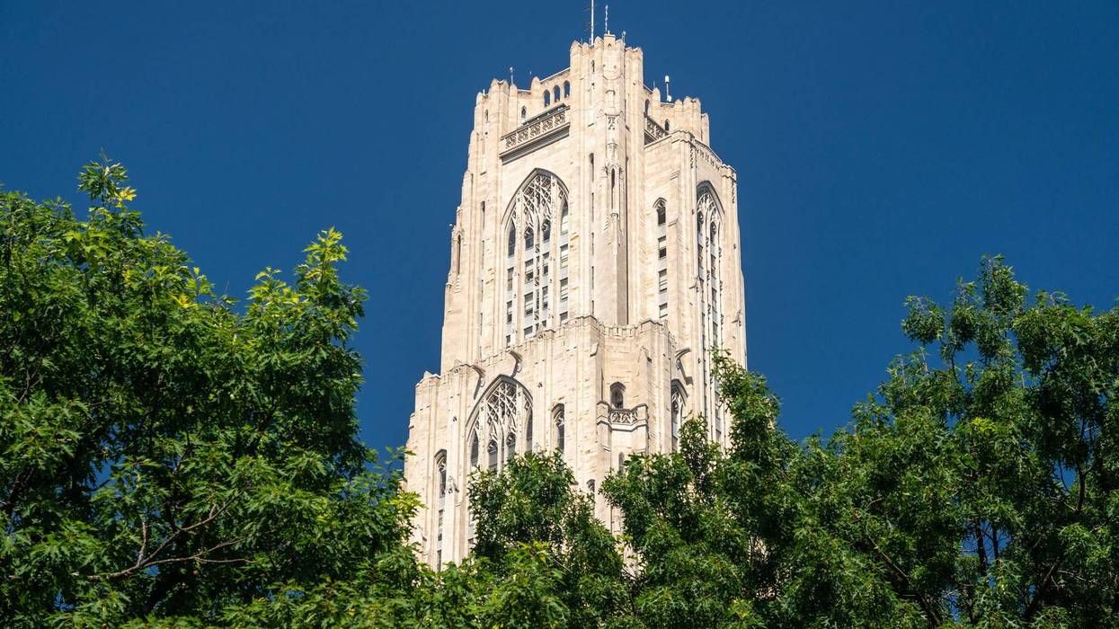 Cathedral of Learning in Pittsburgh PA