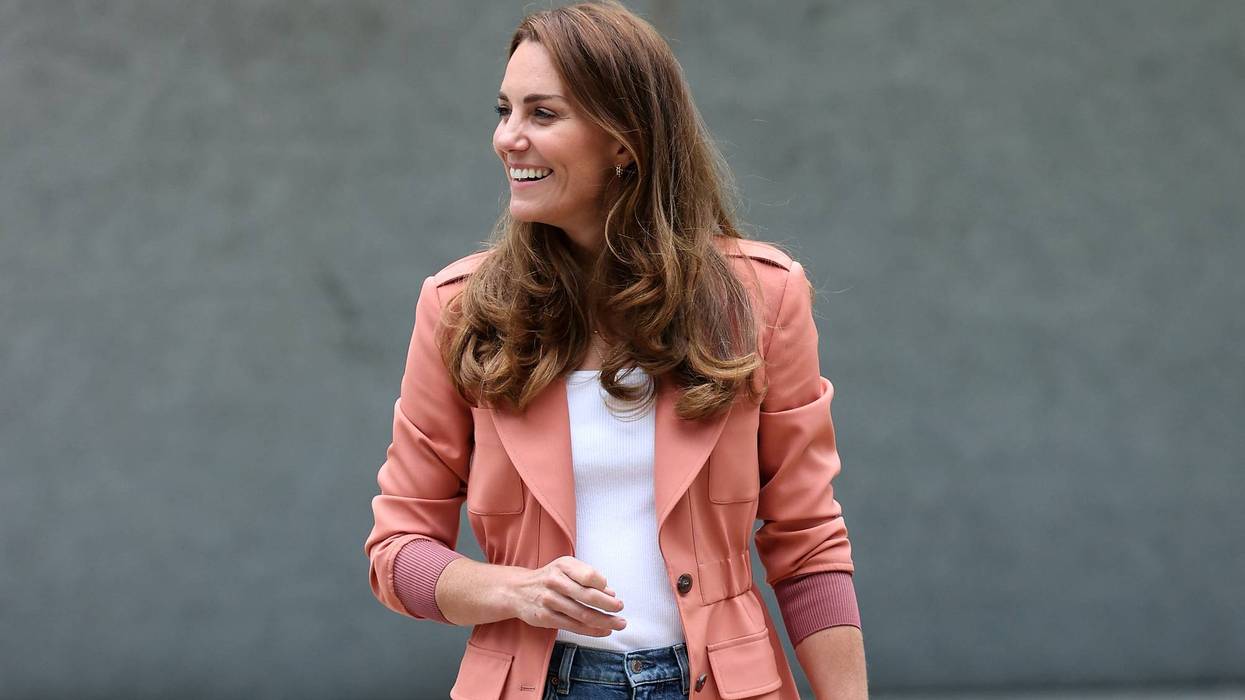 Catherine, Duchess of Cambridge visits 'The Urban Nature Project' at The Natural History Museum on June 22, 2021 in London, England