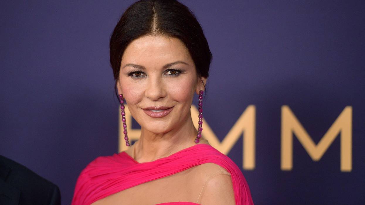 Catherine Zeta-Jones attends the 71st Emmy Awards at Microsoft Theater
