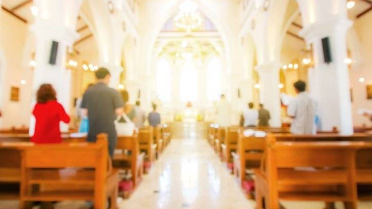 Catholic Church service
