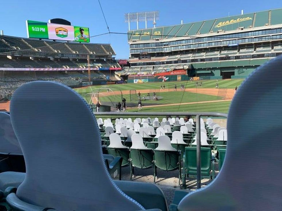 Caught Looking: Baseball Returns Without Fans In the Stands