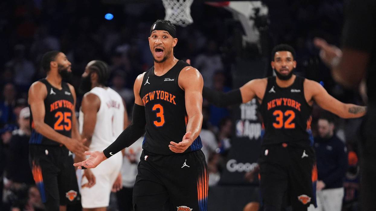 Cavaliers Knicks Basketball 2