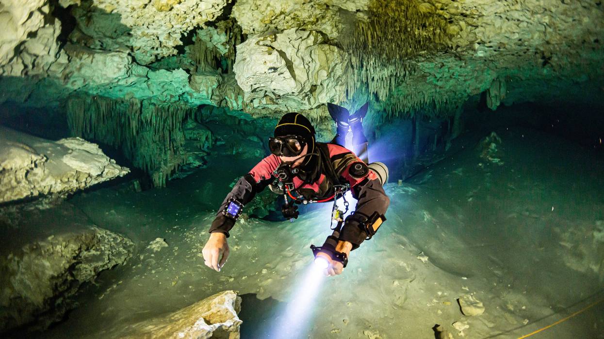 Cave Diving