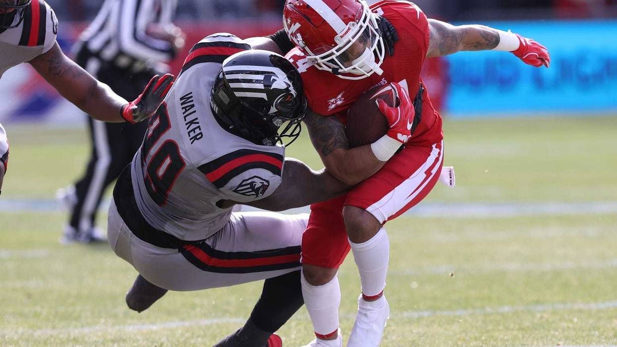 Cavon Walker as a member of the New York Guardians