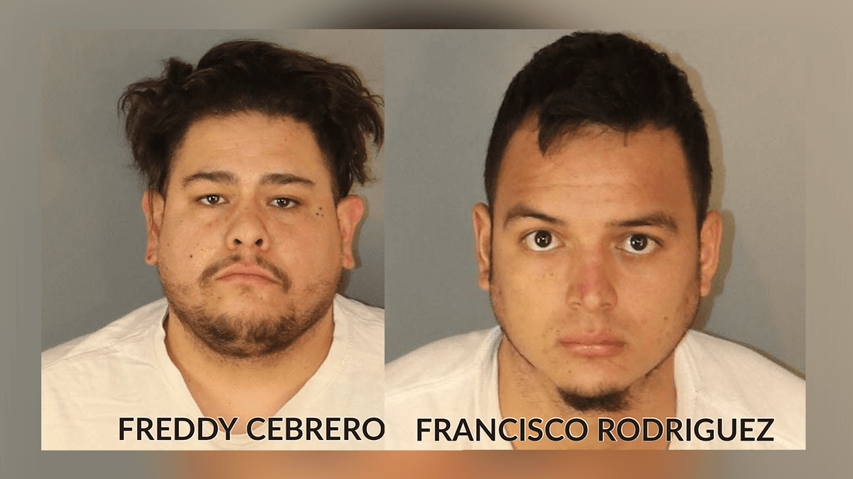 Cebrero and Rodriguez mugshots