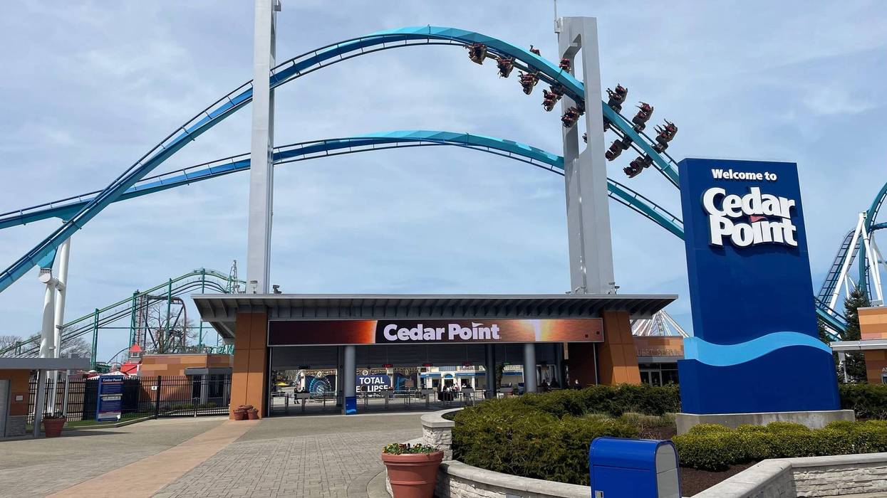 Cedar Point entrance