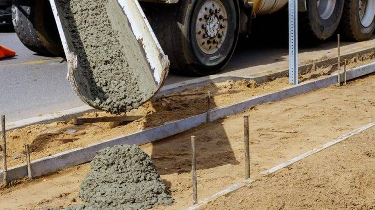 cement truck
