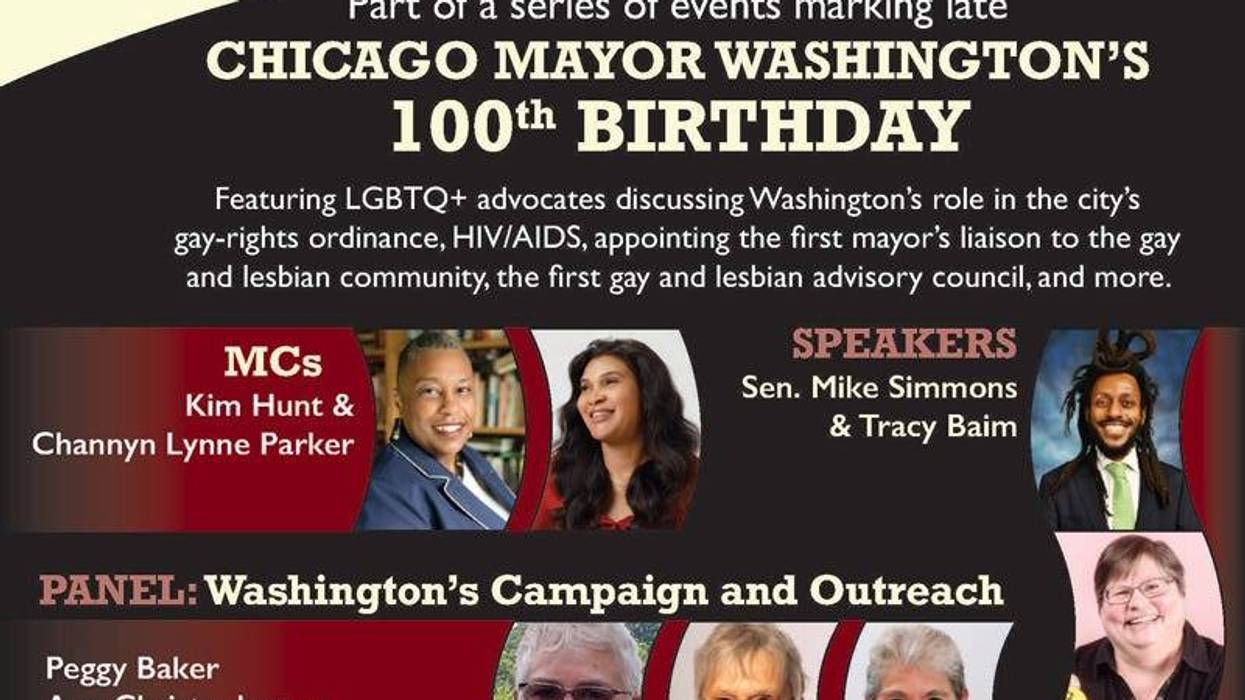 Center on Halsted Harold Washington 100th Birthday