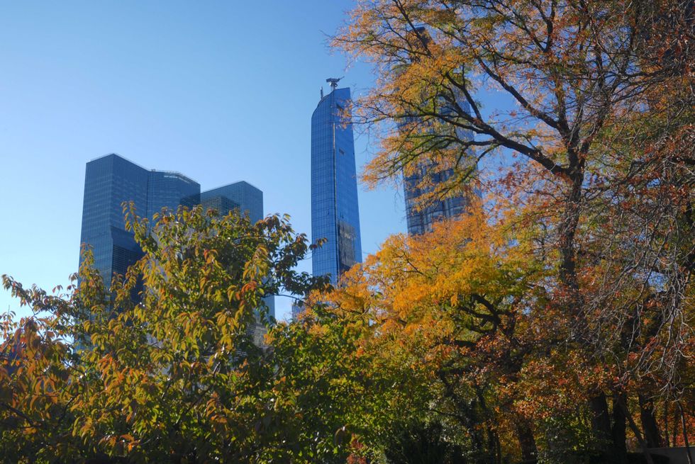 Central Park is seen on Oct. 24, 2024, amid a weeks-long drought