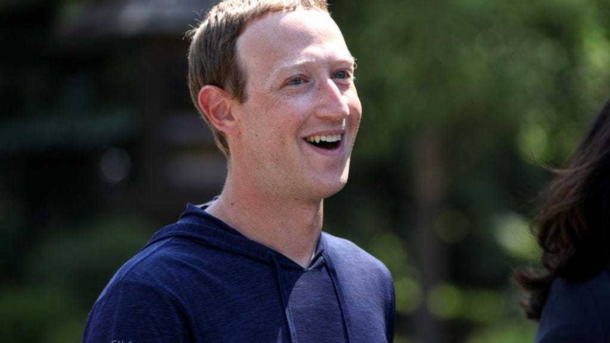 CEO of Facebook Mark Zuckerberg walks to lunch following a session at the Allen & Company Sun Valley Conference on July 08, 2021 in Sun Valley, Idaho.