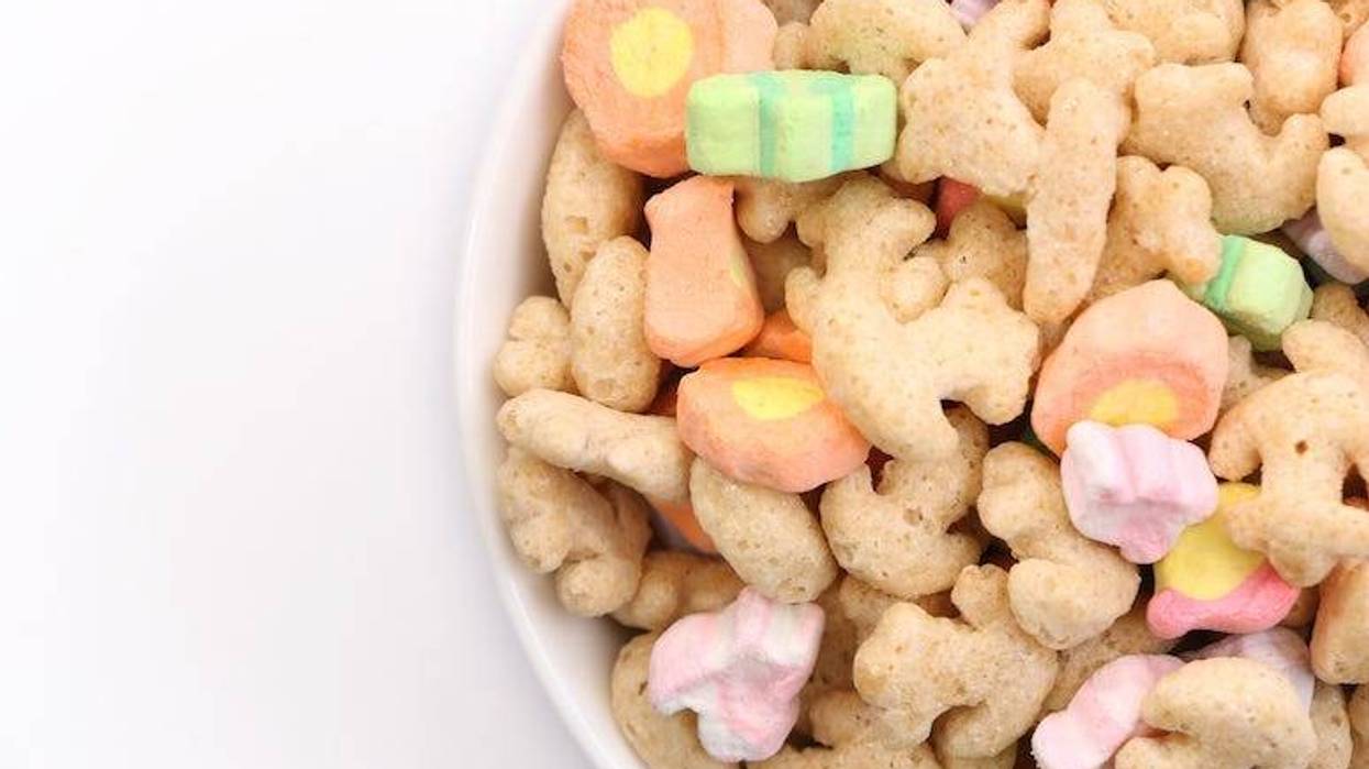 Cereal, Bowl, Marshmallows