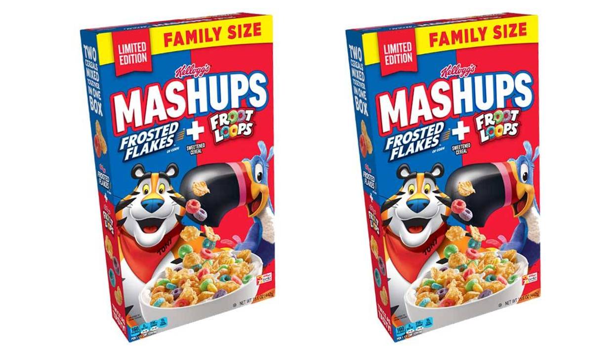 Cereal, Froot Loops, Frosted Flakes, Kelloggs