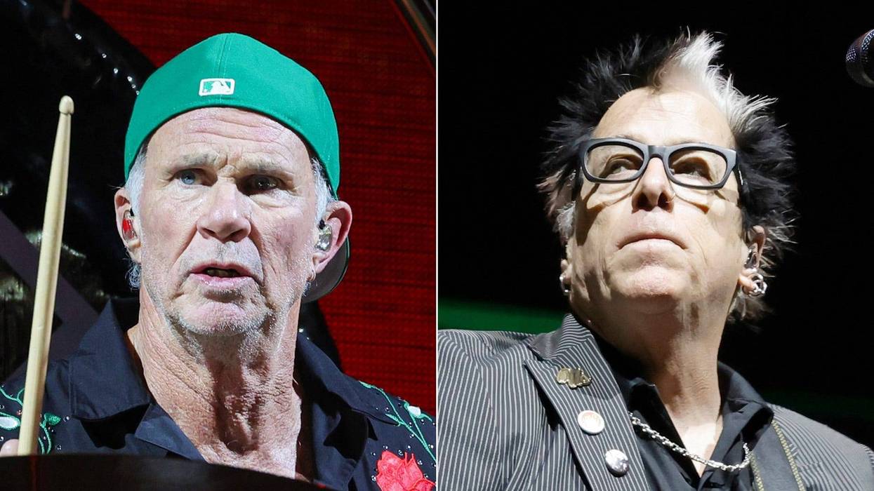 Chad Smith of Red Hot Chili Peppers/Kevin 'Noodles' Wasserman of Offspring