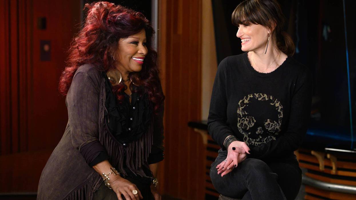 Chaka Khan and Idina Menzel