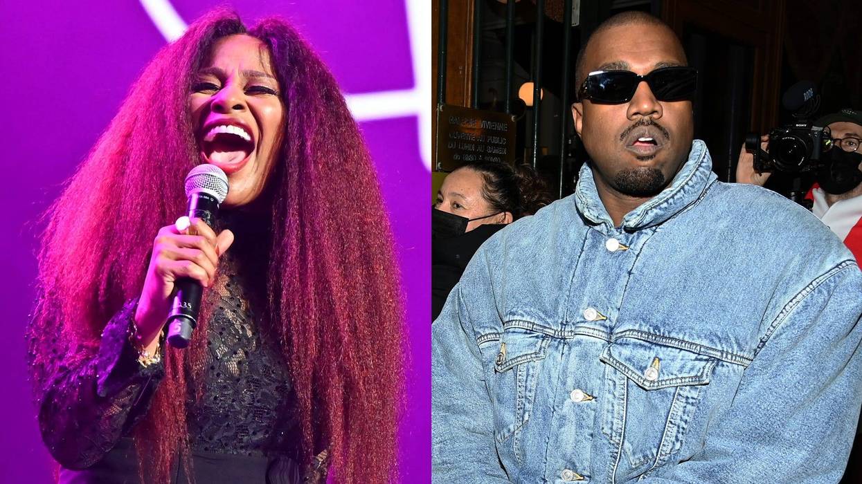 Chaka Khan and Kanye West