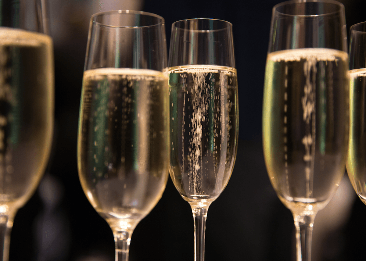 Champagne glasses