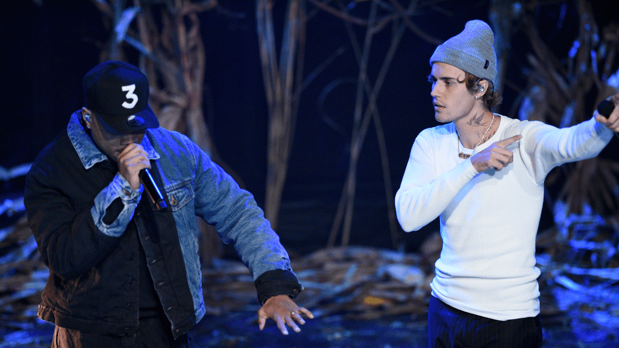 Chance the Rapper and Justin Bieber
