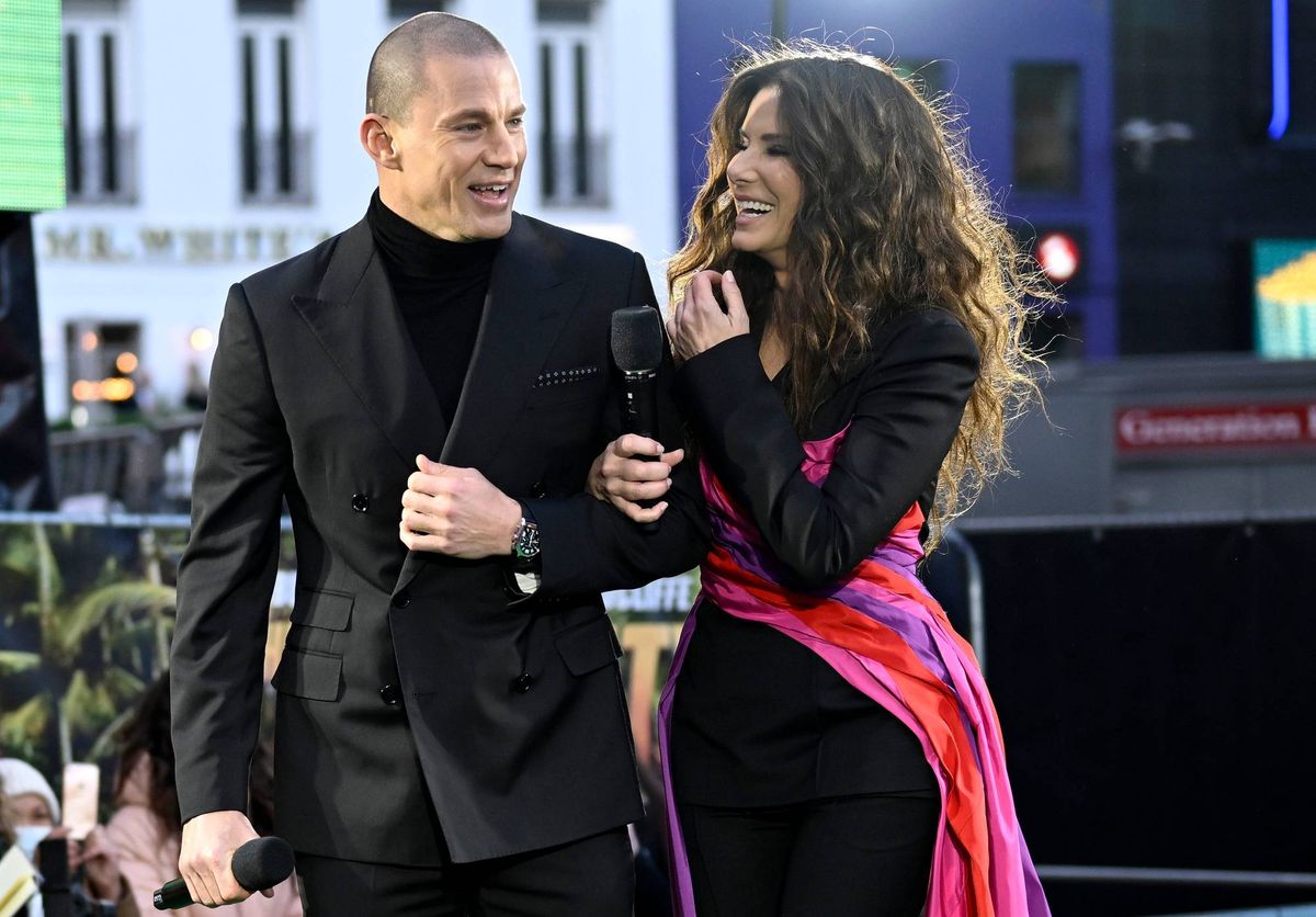 Channing Tatum and Sandra Bullock