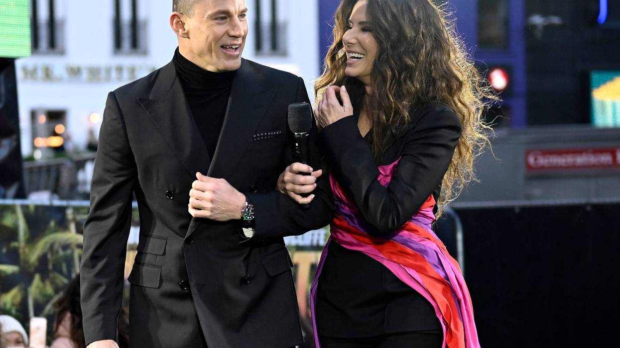 Channing Tatum and Sandra Bullock