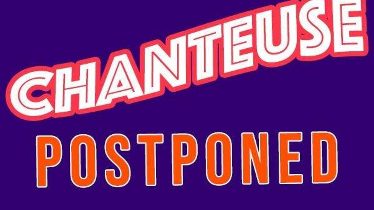 Chanteuse event postponed