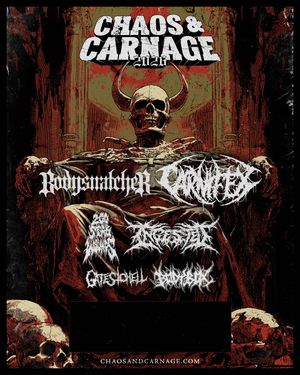 KISW Metal Shop Presents the Chaos & Carnage Tour at Showbox SoDo