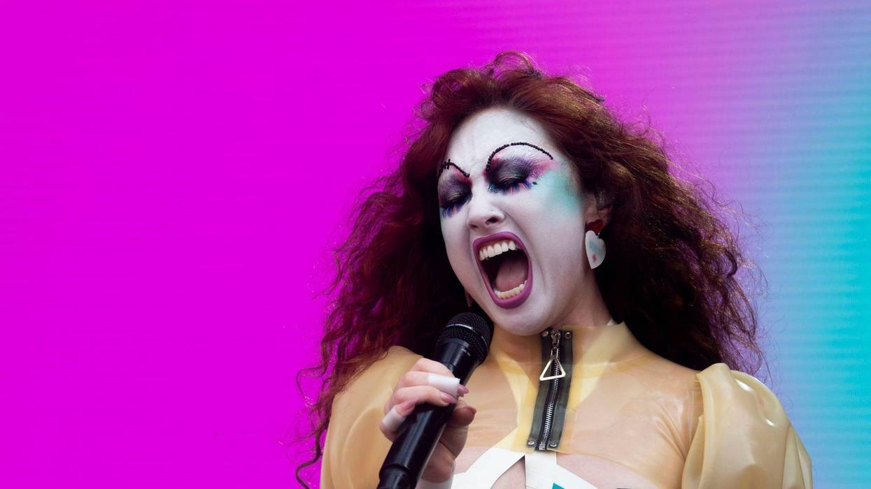 Chappell Roan performs at the Bonnaroo music festival in Manchester, Tennessee on June 16, 2024.